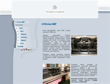 Tablet Screenshot of halbopol.pl